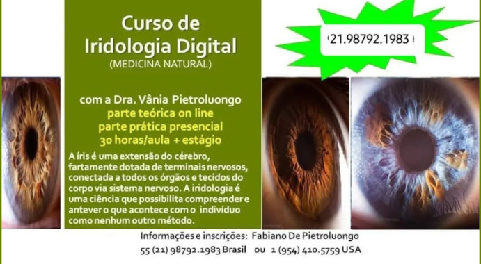 Curso Iridologia Digital